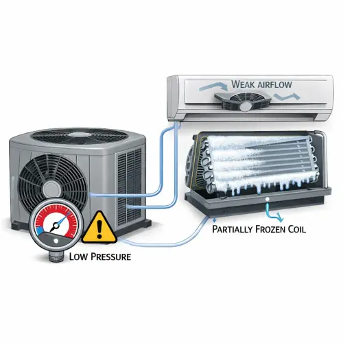 Low Refrigerant Levels