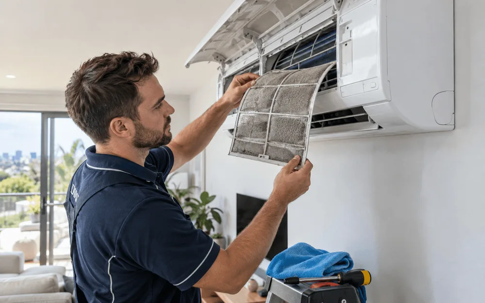 Repairs & servicing air conditioning service